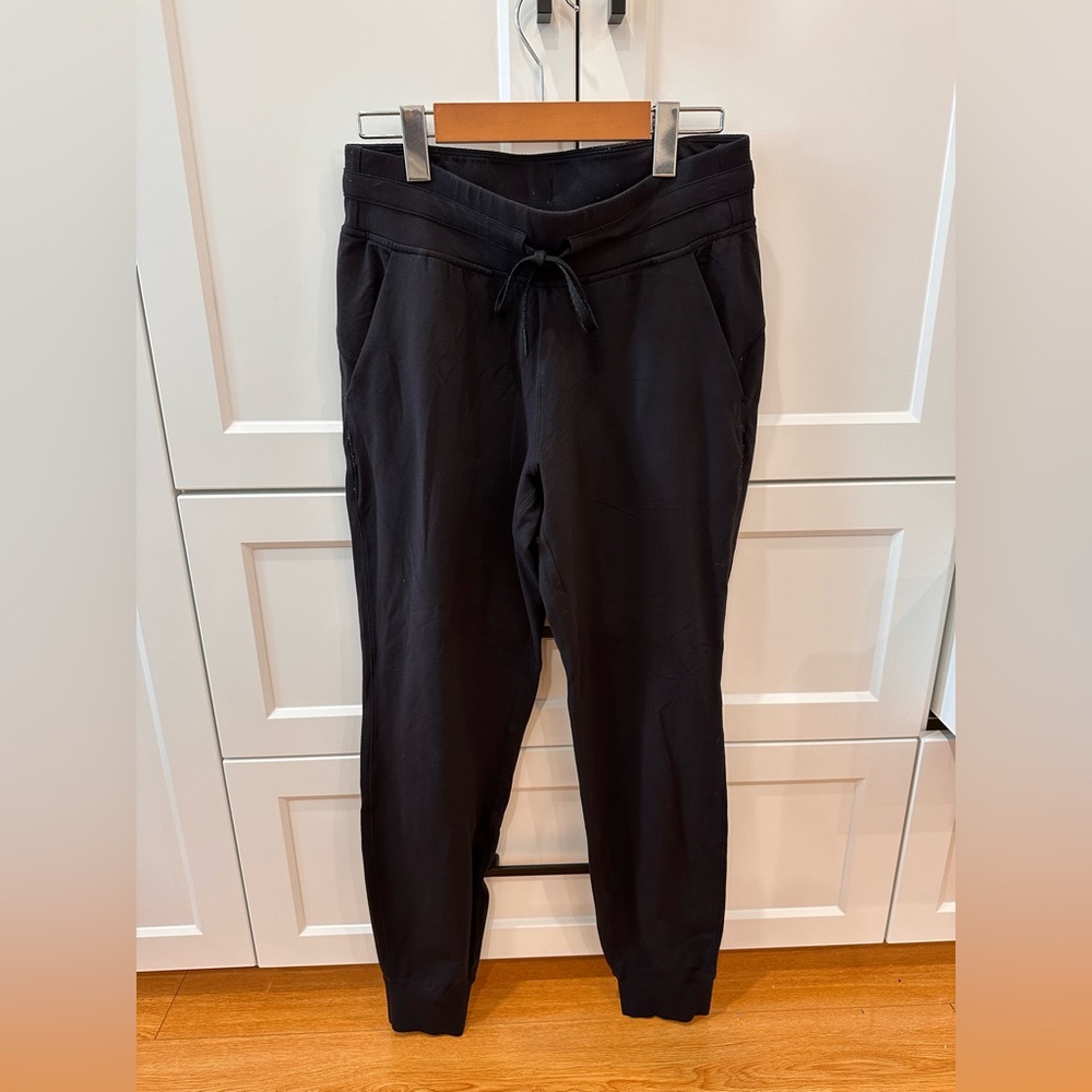 READY TO RULU CLASSIC-FIT HIGH-RISE JOGGER *7/8 LENGTH (Size: 8)